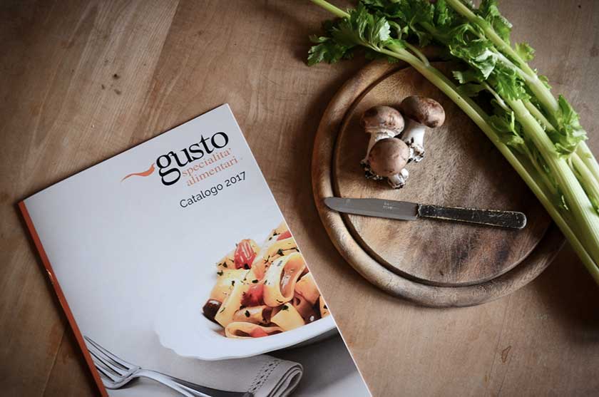 Front cove food catalogue 2017 Gusto e C.